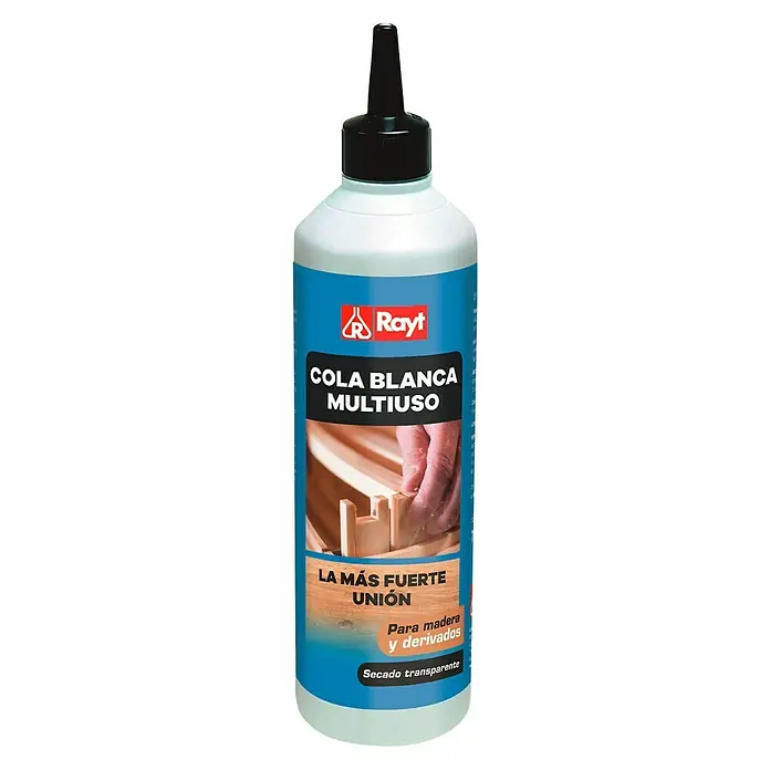 Rayt Cola blanca multiusos - 125 g, Blanco - Vista frontal