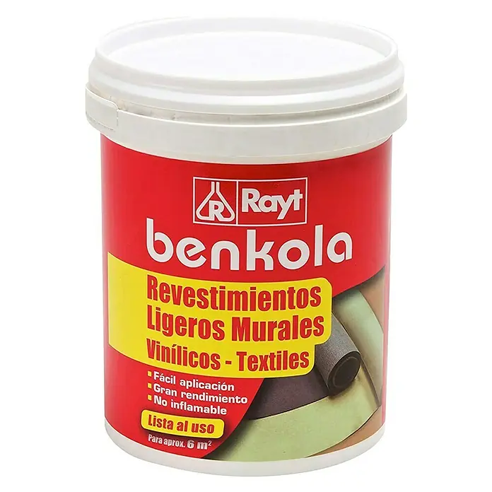 Rayt Cola especial Benkola revestimientos - Blanco, 1 kg - Vista frontal