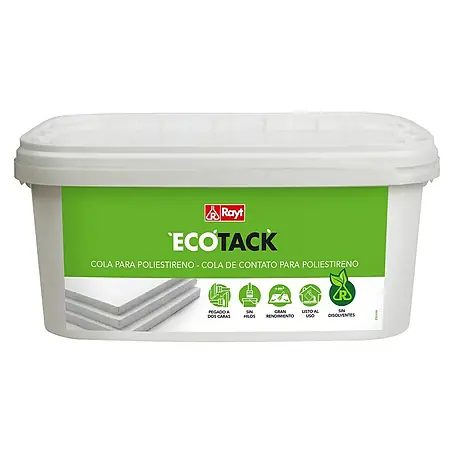 Rayt  Adhesivo de poliestireno expandido Ecotack