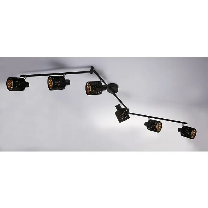 Globo Deckenstrahler TROY - 8 W, L x B x H: 145 x 14 x 18 cm, E14 - Stimmungsaufnahme