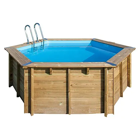 Gre  Piscina de madera Vanille 2