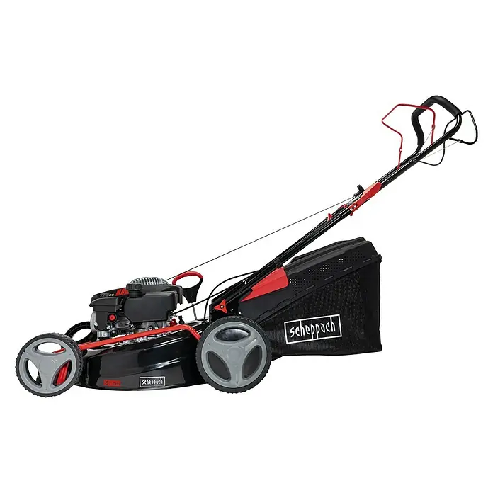 Scheppach Benzin-Rasenmäher MS173-51 - Schnittbreite: 51 cm - Linke Seitenansicht
