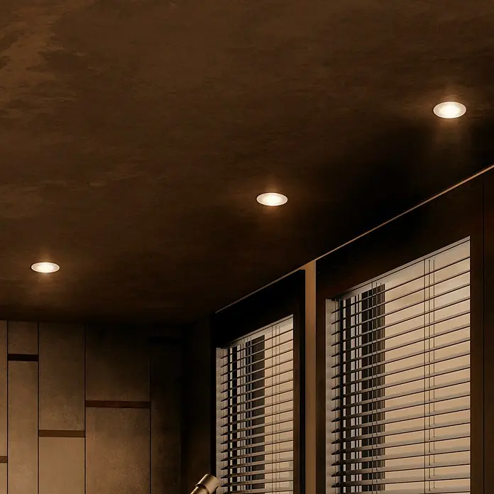 Ledvance SUN@Home LED-Einbauspot Downlight Slim - Kaltweiß, Durchmesser: 8,5 cm, Weiß - Bildausschnitt