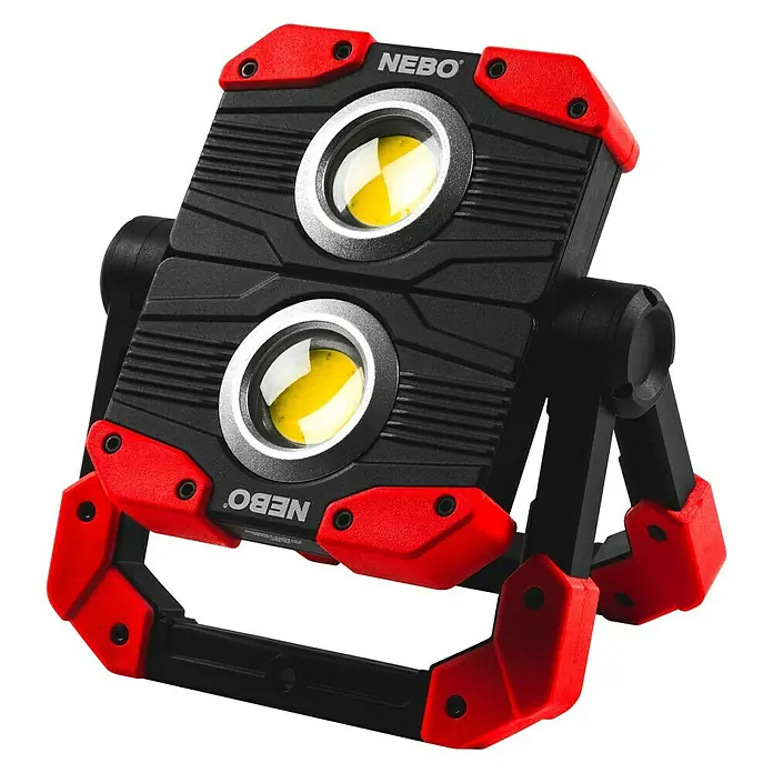 Nebo Tools Luz de trabajo Omini 2K - L x An x Al: 3,7 x 16 x 12,5 cm - Vista angular