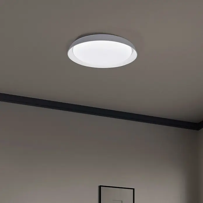 Ledvance SUN@Home LED-Wand- & Deckenleuchte rund Orbis Plate - 26 W, Ø x H: 43 x 7 cm, Weiß, Kaltweiß - Bildausschnitt