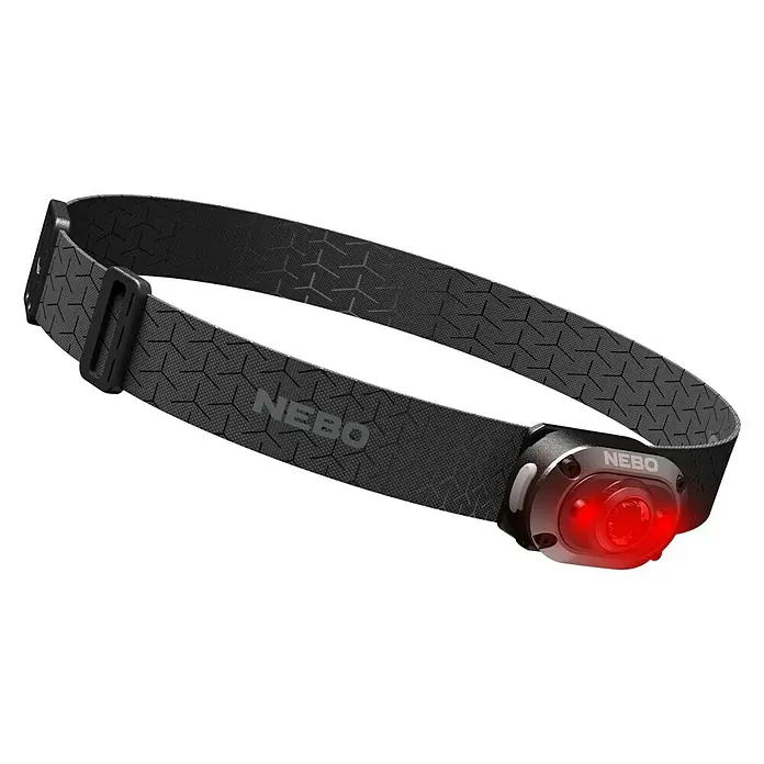 Nebo Tools Linterna frontal LED Mycro - L x An x Al: 4,6 x 3,2 x 3,4 cm, Alcance de luz: 80 m - Vista angular