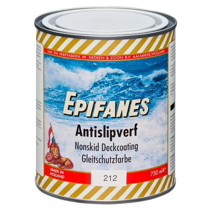 Epifanes Antislipverf No. 212 - 750 ml, Grijs 212 - Vooraanzicht