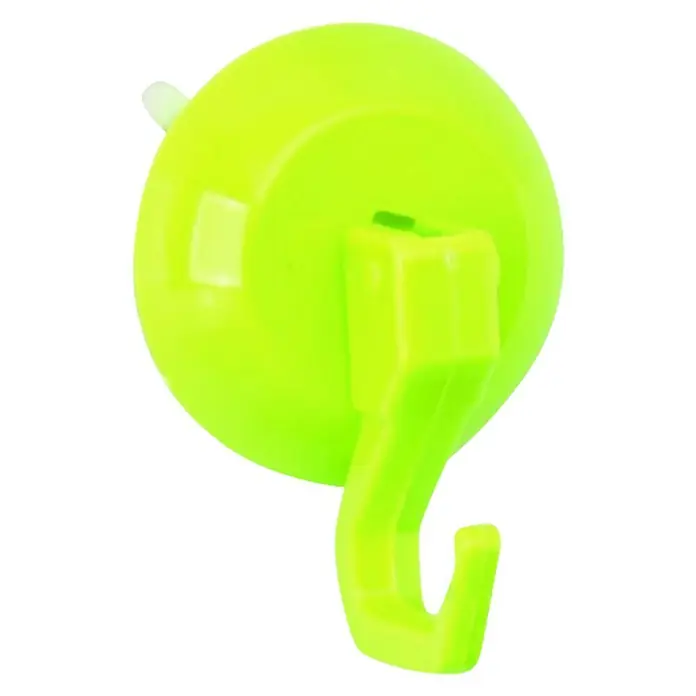 MSV Colgador con ventosa - Polipropileno, Verde - Vista angular