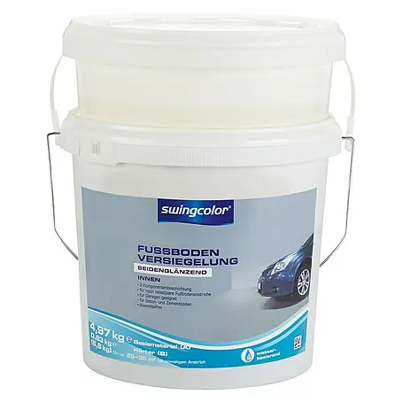 swingcolor  Fußbodenversiegelung RAL 7030