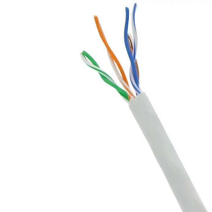 Profi Depot UTP-kabel CAT5E - Lengte: 25 m, Wit - Close-up