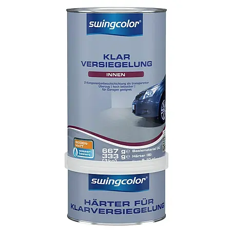 swingcolor  Klarversiegelung