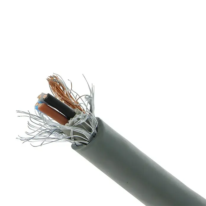 Profi Depot Grondkabel XMVK-AS - Lengte: 50 m, Grijs - Close-up