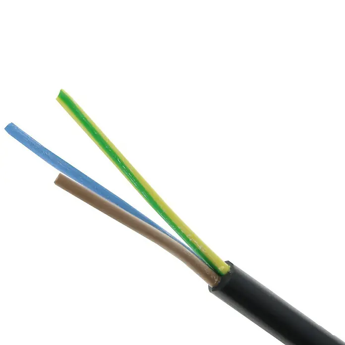 Profi Depot Huishoudkabel VMvL - Lengte: 25 m, Zwart - Close-up