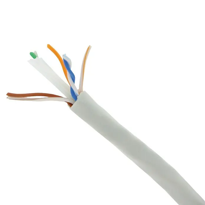 Profi Depot UTP-kabel CAT6 - Lengte: 20 m, Wit - Close-up