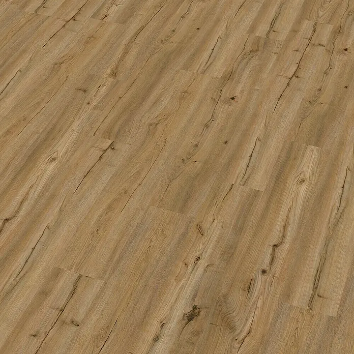 Decolife Vinylboden Comfort Rustic Oak - 1.220 x 185 x 10,5 mm, Landhausdiele - Detailaufnahme