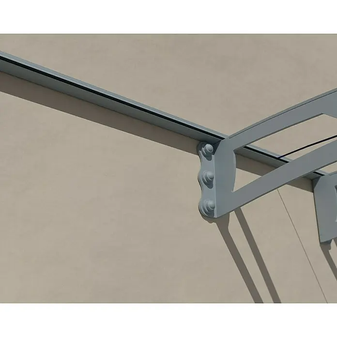 Palram – Canopia Nadstrešnica Aquila - 2.055 x 915 x 175 mm, Boja nosača: Svijetlosive boje - Detaljan prikaz