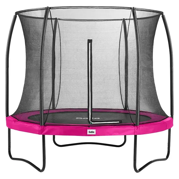 Salta Trampolin Comfort Edition - Durchmesser: 153 cm, Pink - Vorderansicht