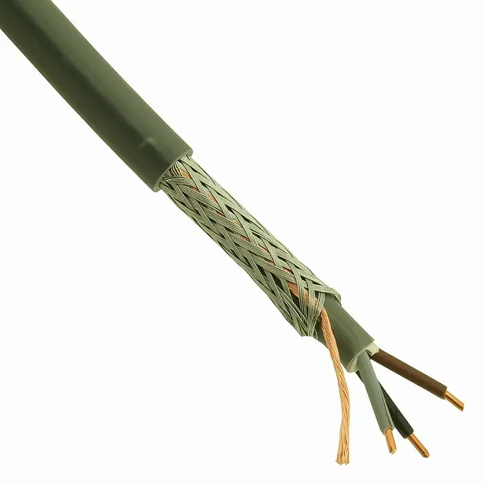 Profi Depot Grondkabel XMVK-AS - Lengte: 25 m, Grijs - Close-up
