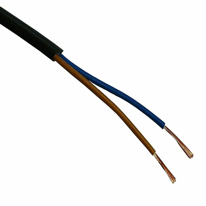 Profi Depot Huishoudkabel VMvS - Lengte: 20 m, Zwart - Close-up