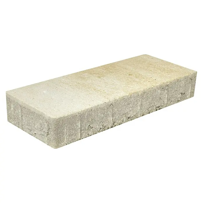 EHL Pflasterstein Cala Klassik - Sandstein nuanciert, 40 x 16 x 6 cm, Rechteckig - Diagonale Ansicht