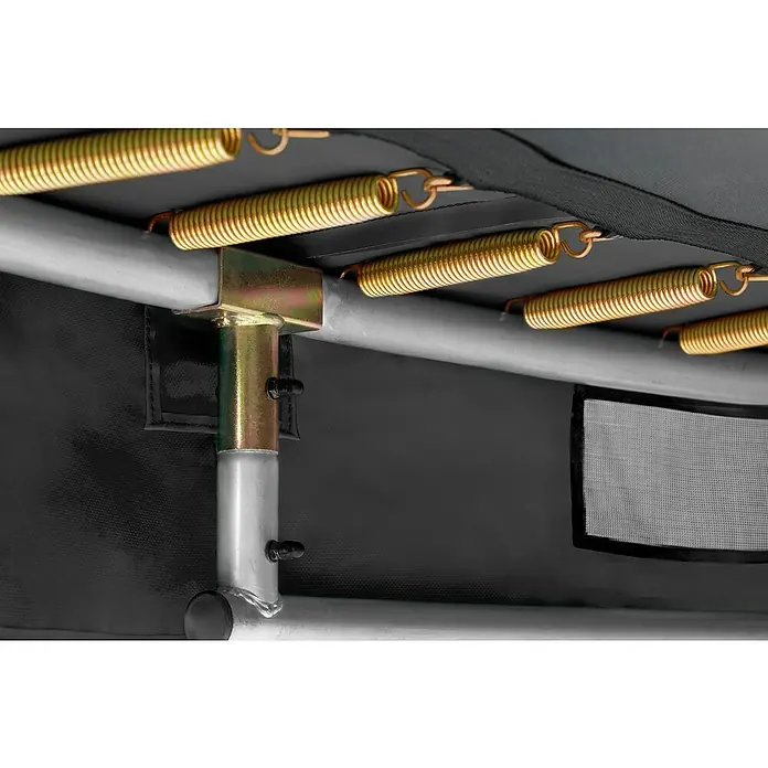 Salta Trampolin Premium Ground - Durchmesser: 251 cm, Schwarz - Detailaufnahme