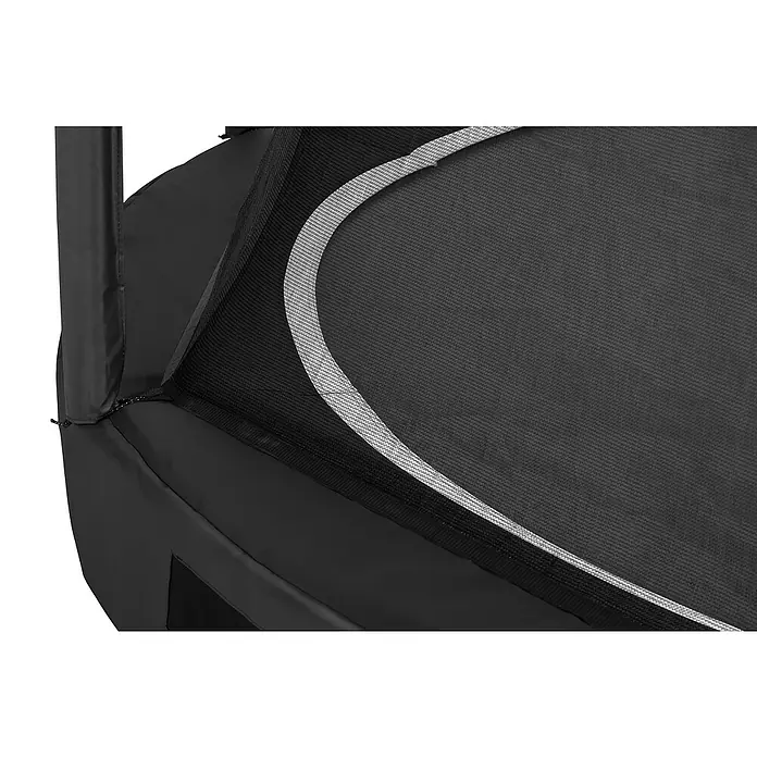 Salta Trampolin Premium Ground - Durchmesser: 251 cm, Schwarz - Detailaufnahme