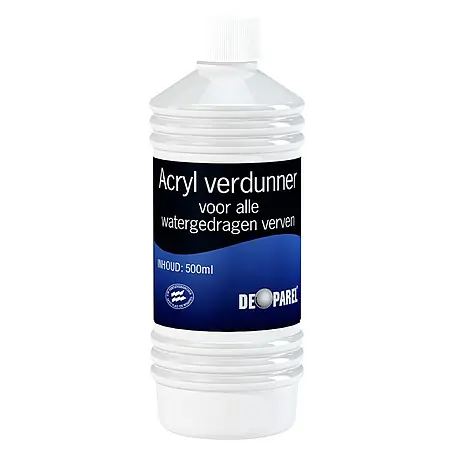 De Parel  Verdunner Acryl speciaal