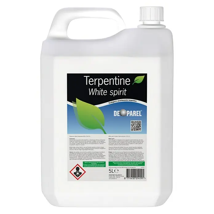 De Parel Terpentine ECO - 5 l - Vooraanzicht