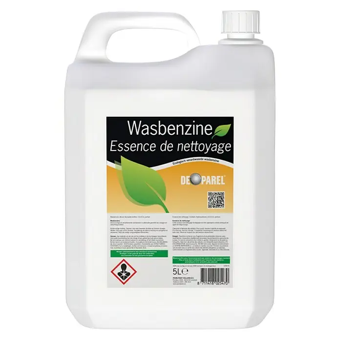 De Parel Wasbenzine ECO - Inhoud: 5 l - Vooraanzicht