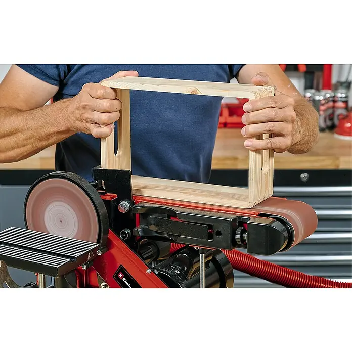 Einhell Brusni remen - 914 x 100 mm, Granulacija: 60/80/120, 3 Kom. - Proizvod u upotrebi