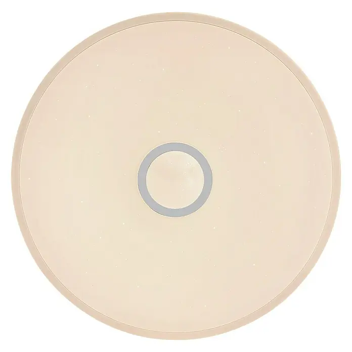Globo Smart-LED-Deckenleuchte rund Connor - 30 W, Ø x H: 50 x 6,5 cm, Weiß/Opal, RGBW - Ansicht von unten