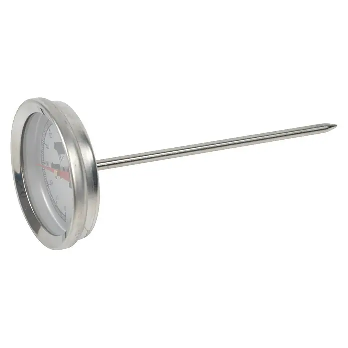 Termometar za pečeno meso BBQ-25 - Ø x V: 5 x 12 cm, Analogno - Dijagonalni pogled