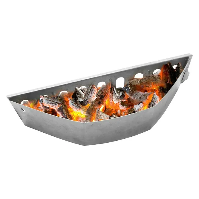 Košara za ugljen - D x Š x V: 36 x 13 x 7,5 cm - Dijagonalni pogled