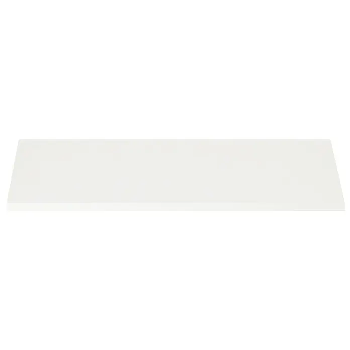 Dolle Zidna polica Lite - D x Š x D: 60 x 20 x 1,9 cm, Bijele boje - Pogled sprijeda