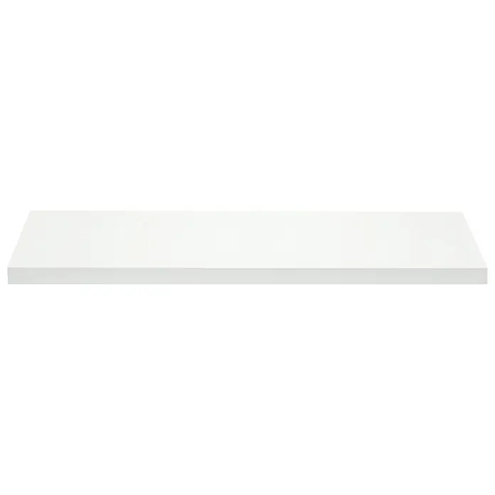 Dolle Wandboard Big Boy - L x B x H: 115 x 25 x 5 cm, Weiß, Belastbarkeit: 30 kg - Vorderansicht