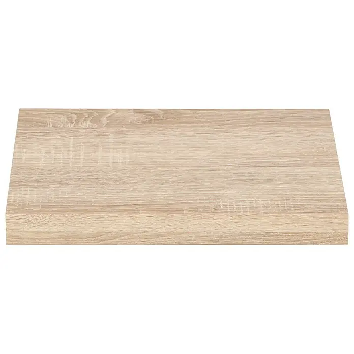 Dolle Zidna polica Big Boy - D x Š x V: 44,5 x 25 x 5 cm, Hrast, Opteretivost: 30 kg - Pogled sprijeda