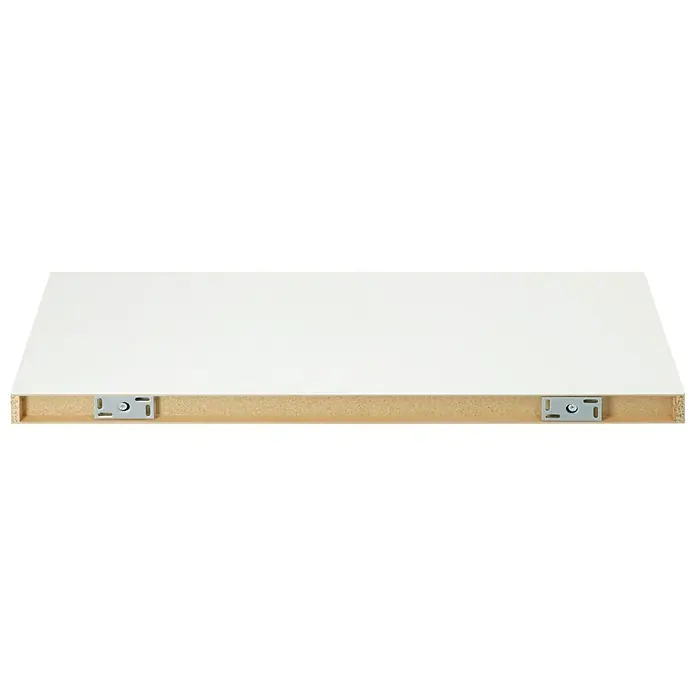 Dolle Wandboard Big Boy - L x B x H: 90 x 30 x 5 cm, Weiß, Belastbarkeit: 30 kg - Rückansicht