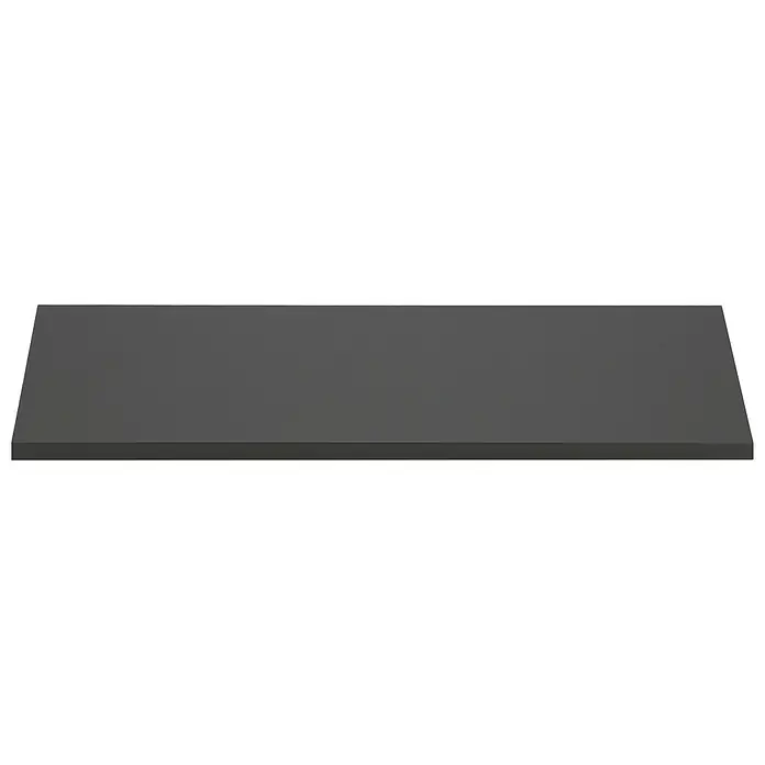 Dolle Wandboard Lite - L x B x S: 60 x 20 x 1,9 cm, Anthrazit - Vorderansicht