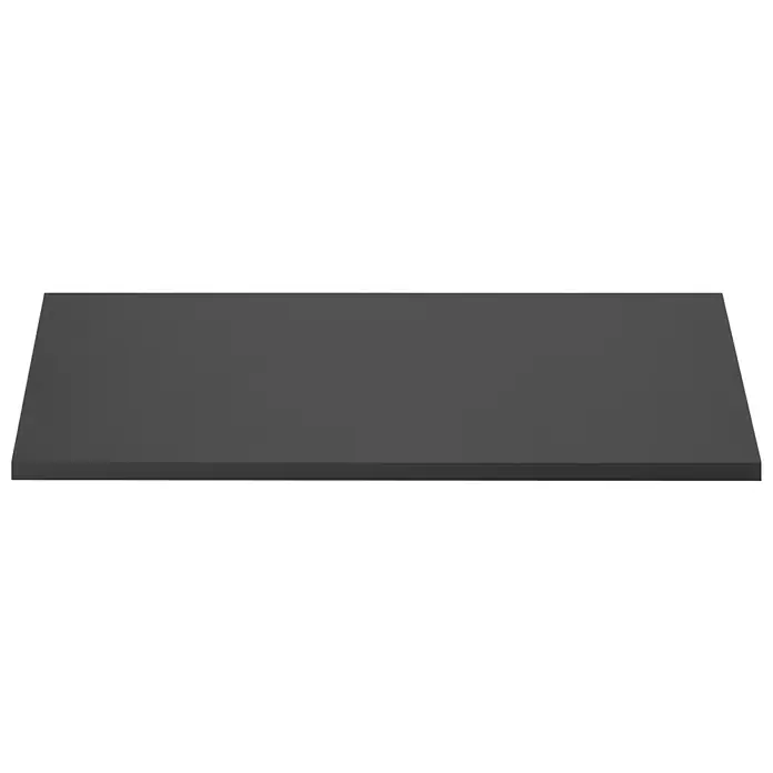 Dolle Wandboard Lite - L x B x S: 60 x 25 x 1,9 cm, Anthrazit - Vorderansicht