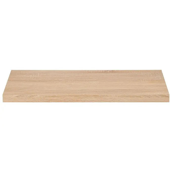 Dolle Wandboard Big Boy - L x B x H: 90 x 25 x 5 cm, Eiche, Belastbarkeit: 30 kg - Vorderansicht