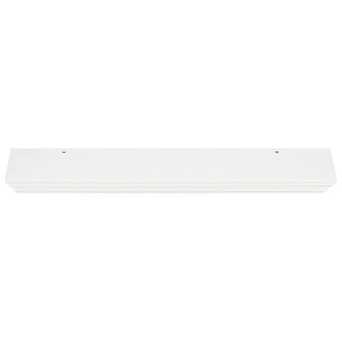 Dolle Wandboard - L x B x H: 60 x 10 x 4,5 cm, Belastbarkeit: 6 kg, Weiß - Vorderansicht