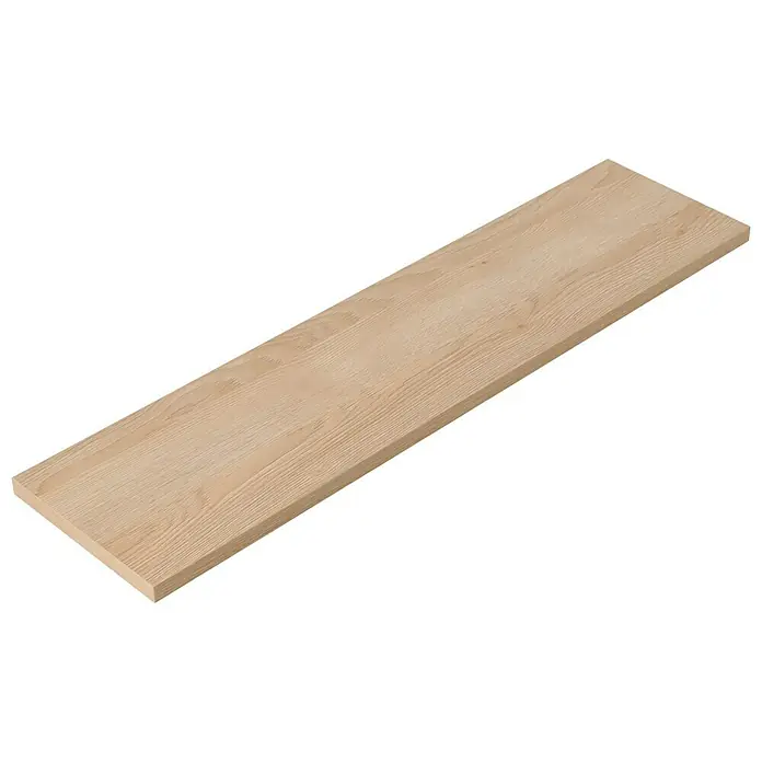 Dolle Wandboard Lite - L x B x S: 80 x 20 x 1,9 cm, Eiche - Diagonale Ansicht