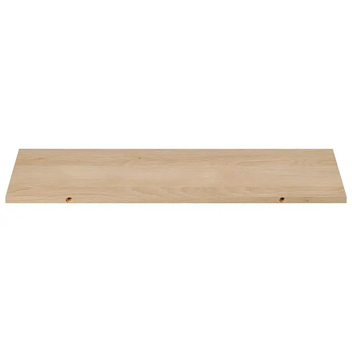 Dolle Wandboard Lite - L x B x S: 80 x 20 x 1,9 cm, Eiche - Rückansicht