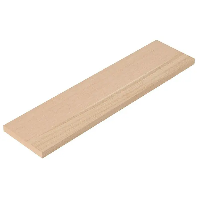 Dolle Wandboard Lite Vintage - L x B x S: 60 x 15 x 2 cm, Eiche - Diagonale Ansicht