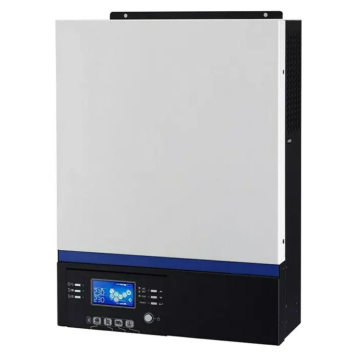 Inversor Axpert VM - 3 kV, 24 V, L x An x Al: 11,5 x 30 x 40 cm - Vista angular