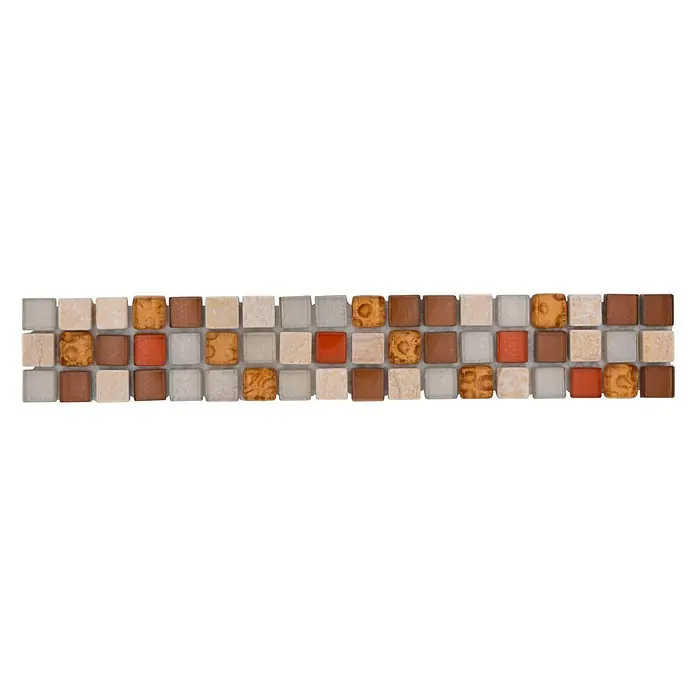 Listello tegelrand Hendon BO NB1109 - 4,8 x 30 cm, Grijs, Glanzend - Bovenaanzicht