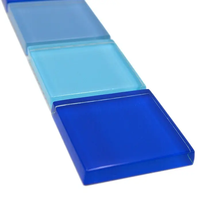 Listello tegelrand BO NB19480 - 4,8 x 30 cm, Grijs, Glanzend - Close-up