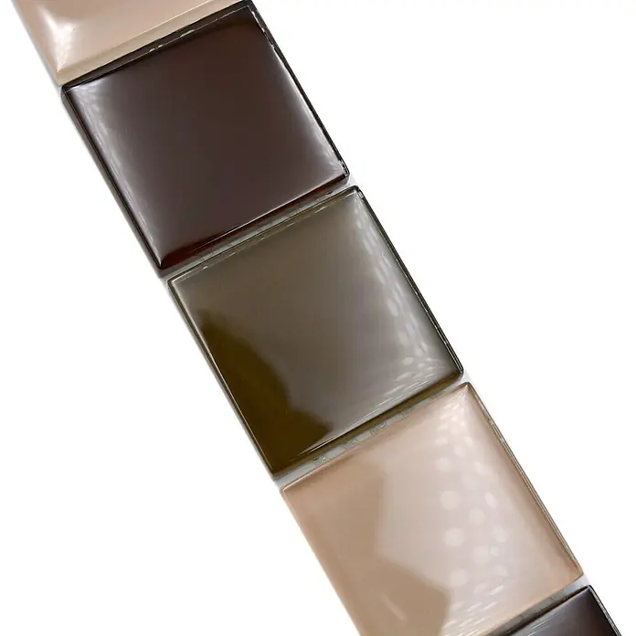 Listello tegelrand BO NB19482 - 4,8 x 30 cm, Grijs, Glanzend - Close-up