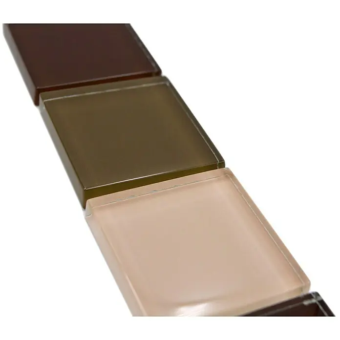 Listello tegelrand BO NB19482 - 4,8 x 30 cm, Grijs, Glanzend - Close-up