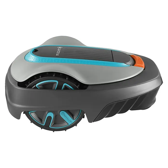 Gardena Robotmaaier Sileno City 600 - 18 V, Li-ion, 2,1 Ah, 1 accu, Max. gazonoppervlakte: 600 m² - Zijaanzicht rechts